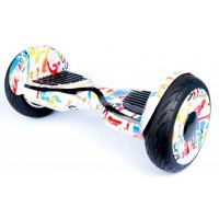 Гироскутер Smart GT 10.5 Wheel Граффити белый