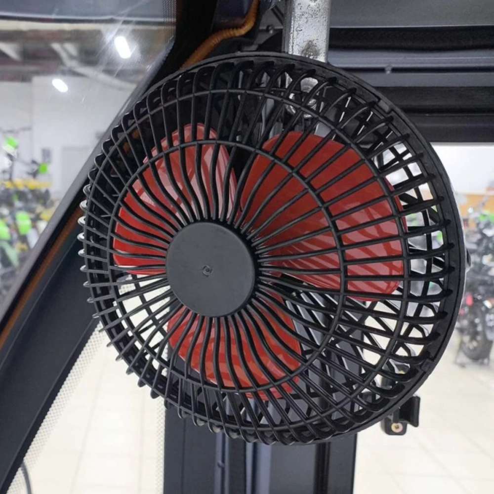 Грузовой электротрицикл Rutrike КАРГО Кабина Дуал NEXT обогрев 72V 2000W Тёмно-синий 12