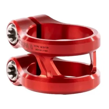 Зажим для трюкового самоката Ethic sylphe double clamp V2 31,8 red