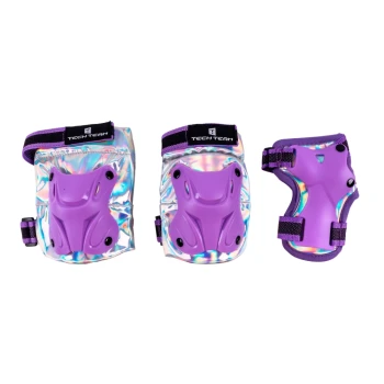 Набор защиты Tech Team Safe Fit Kids 2.0 Purple (Фиолетовый) Размер M